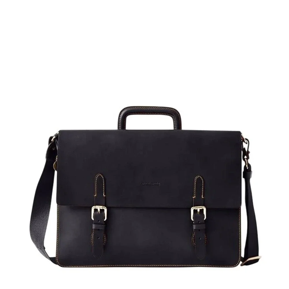 Dooney & Bourke Alto Hidden Handle Brief Tuscany Vacchetta Leather - NWT‎ (New)